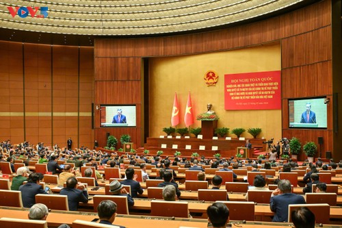 National conference convened to implement key Politburo resolutions on promoting national strength - ảnh 2