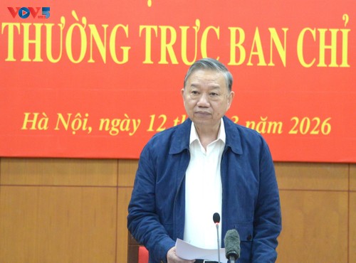 Party chief calls for stronger implementation of Resolution 57 - ảnh 2
