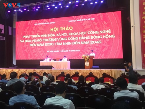 Phát triển văn hóa, xã hội, khoa học công nghệ và bảo vệ môi trường vùng đồng bằng sông Hồng - ảnh 2