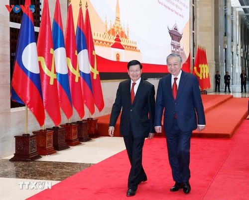 Vietnam refuerza sus vínculos con Laos y Camboya  - ảnh 1