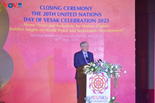 Abschluss des Vesak-Festes 2025: Ho-Chi-Minh-Stadt-Erklärung abgeben - ảnh 1