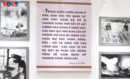 นิทรรศการ “เส้นขนานที่ 17 และความปรารถนาแห่งการรวมประเทศเป็นเอกภาพ” - ảnh 11