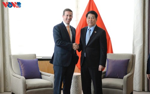 Luong Cuong promeut le partenariat Vietnam–États-Unis - ảnh 4