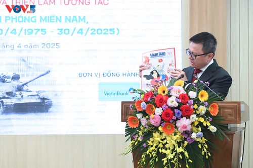Lễ giới thiệu đợt thông tin đặc biệt và Triển lãm tương tác kỷ niệm 50 năm Ngày Giải phóng miền Nam, thống nhất đất nước - ảnh 3