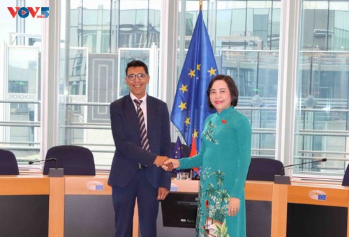 Nguyên Thi Thanh en visite en Belgique  - ảnh 1