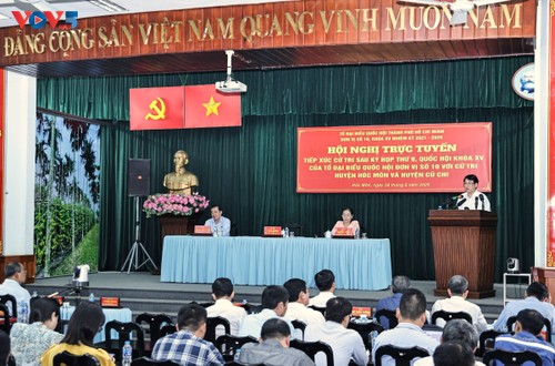 Chủ tịch nước Lương Cường tiếp xúc cử tri tại Thành phố Hồ Chí Minh - ảnh 1