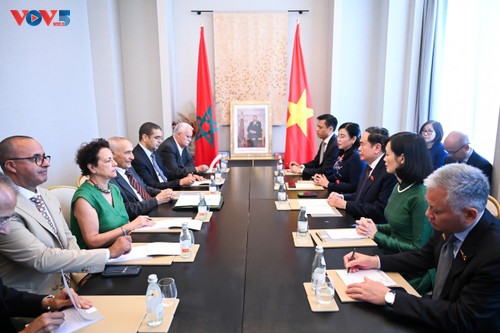 Chủ tịch Quốc hội Trần Thanh Mẫn: Hội hữu nghị Morocco - Việt Nam là cầu nối hữu nghị giữa hai nước - ảnh 1