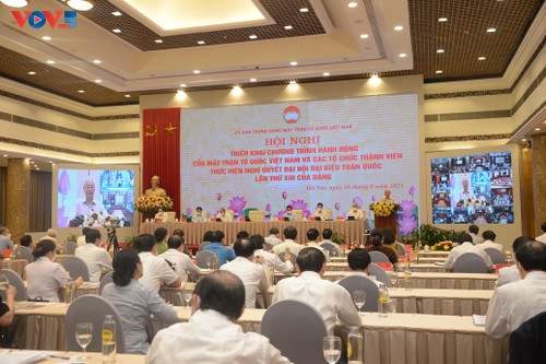 แนวร่วมปิตุภูมิเวียดนามปฏิบัติมติของการประชุมสมัชชาใหญ่พรรคฯสมัยที่ 13 - ảnh 1