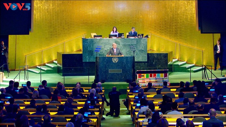 Presidente de Vietnam participa en acto por el 80.º aniversario de la ONU - ảnh 1