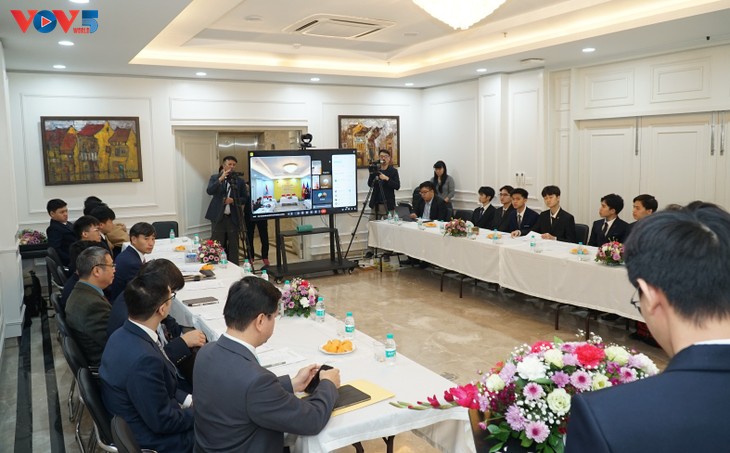 Fundada oficialmente la Asociación de Estudiantes Vietnamitas en India - ảnh 2