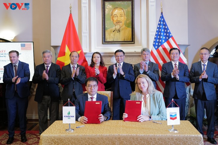 Vietnam y Estados Unidos firman documentos de cooperación en energía - ảnh 1