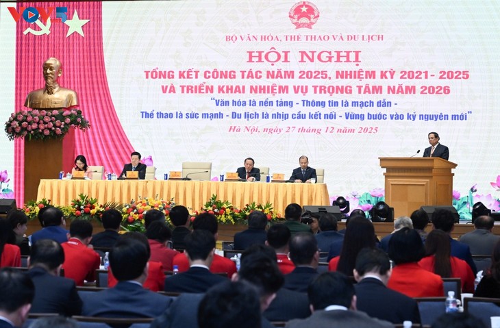 Primer Ministro de Vietnam insta a convertir la cultura en pilar espiritual y motor endógeno del desarrollo - ảnh 1