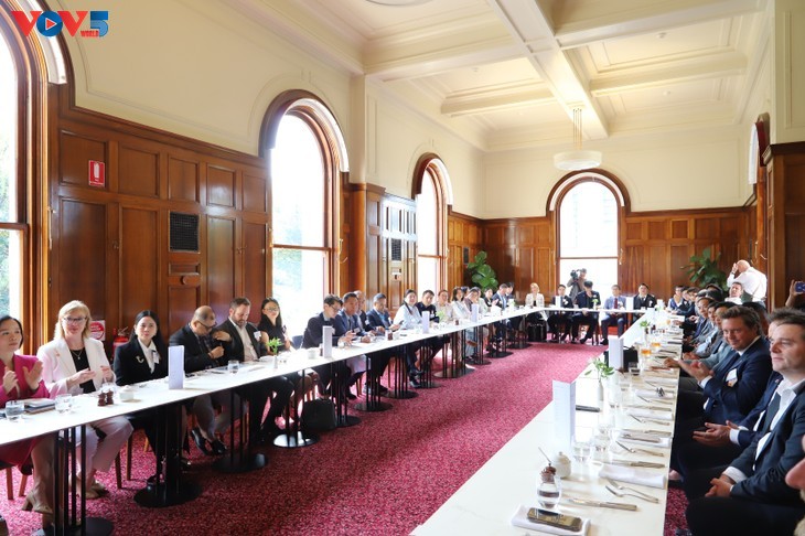 Instan a los inversores australianos a invertir en el Centro Financiero Internacional de Vietnam - ảnh 1