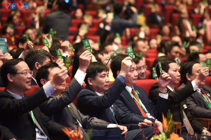 Hanoï: première journée de travail du 8e Congrès national de l’Association des agriculteurs du Vietnam - ảnh 1