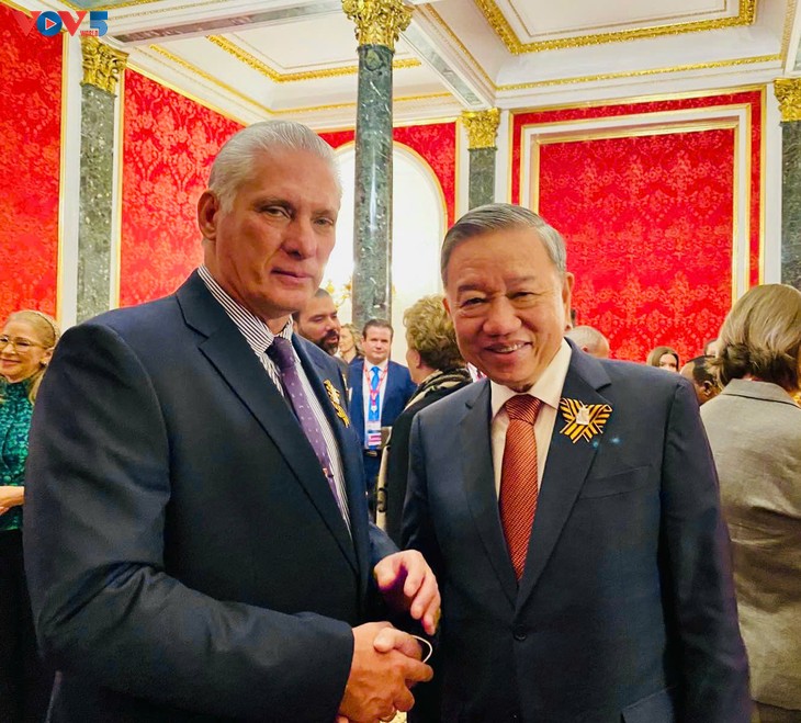 Tô Lâm rencontre plusieurs dirigeants internationaux en Russie - ảnh 2