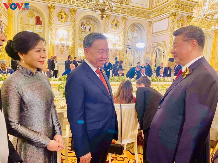 Tô Lâm rencontre plusieurs dirigeants internationaux en Russie - ảnh 1