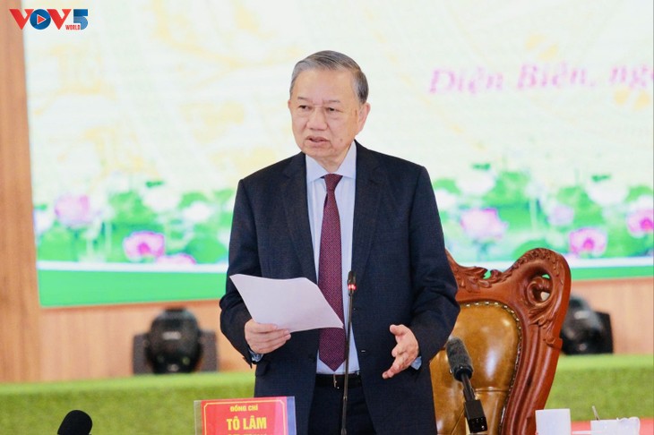 À Diên Biên, Tô Lâm appelle à faire de l’esprit de Diên Biên Phu un levier de développement - ảnh 2