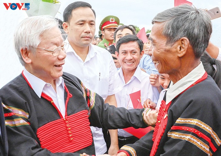 Ethnic minorities hopeful of National Party Congress - ảnh 1