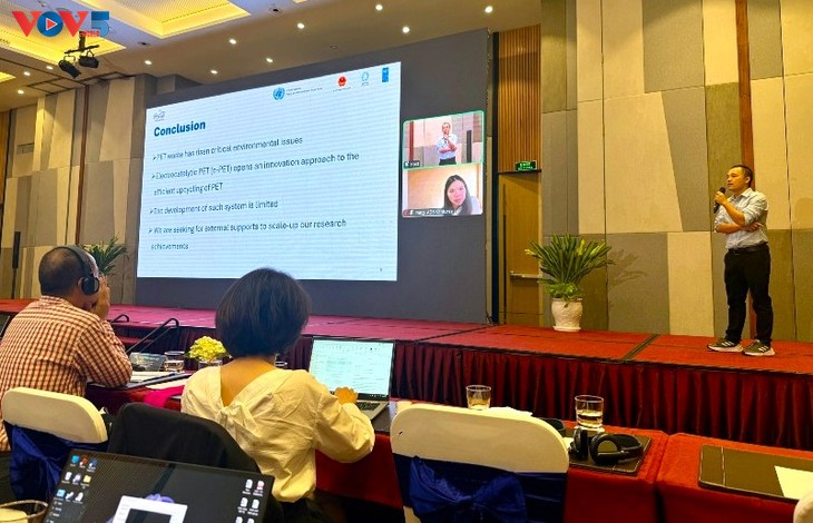 Mendorong Inovasi Kreati demi satu Vietnam yang Bebas dari Sampah Plastik - ảnh 1