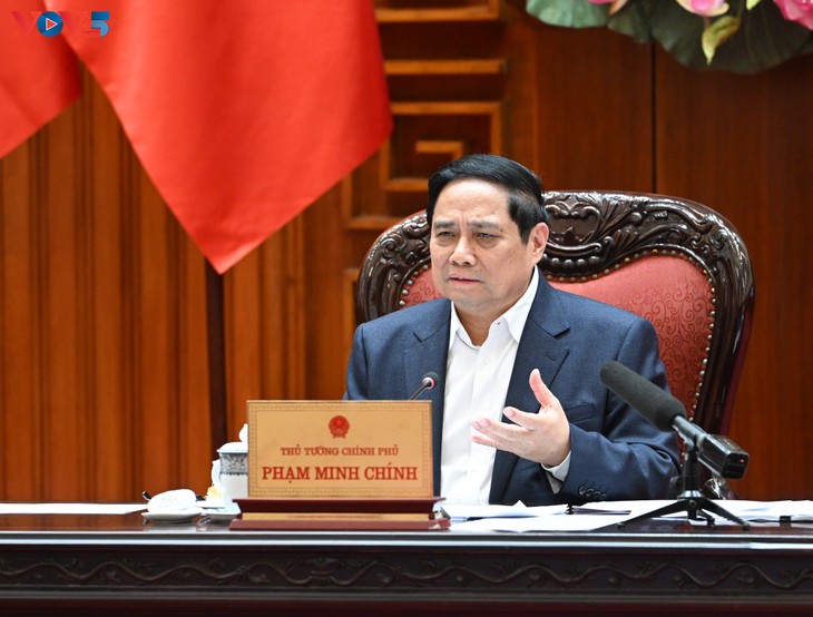 PM Pham Minh Chinh: Mempersiapan Penyelenggaraan Peresmian dan Peletakkan Batu Pertama Berbagai Proyek Besar - ảnh 1
