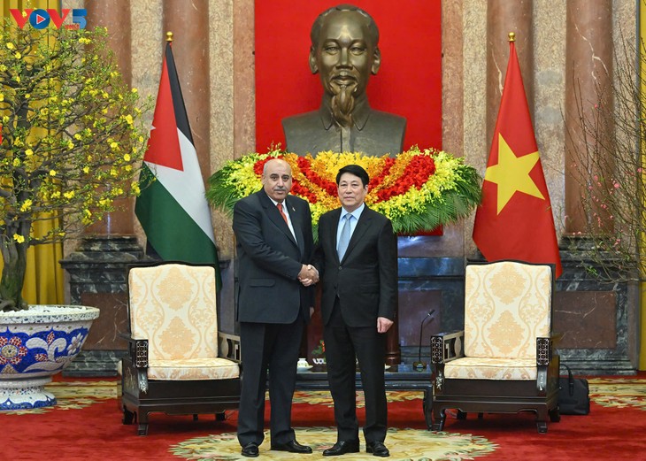 Presiden Vietnam, Luong Cuong Terima Ketua Majelis Rendah Yordania - ảnh 1