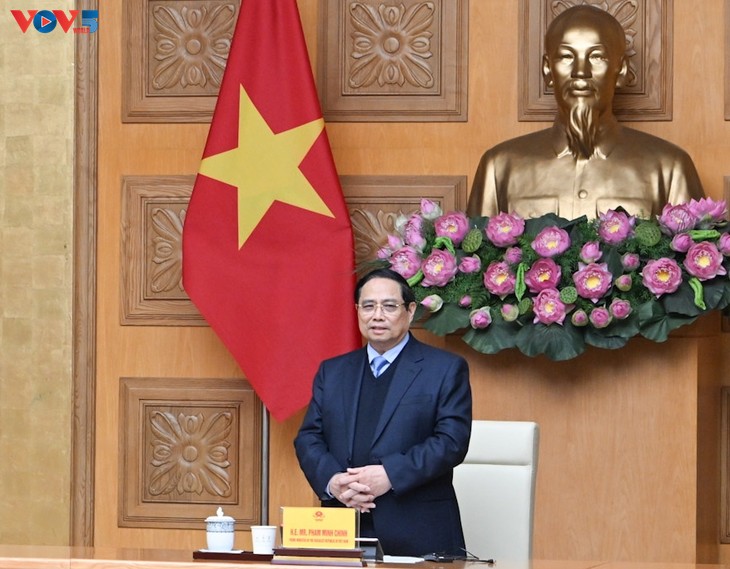 PM Pham Minh Chinh Minta JCCI Dorong Kuat Transfer Teknologi dan Dukung Perusahaan Vietnam  - ảnh 1
