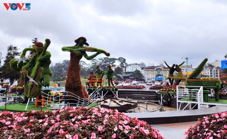 Lam Dong readies for Da Lat flower festival - ảnh 1