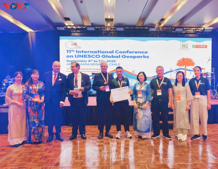 Geopark Non Nuoc Cao Bang ist ein effektives Betriebsmodell des UNESCO Global Geoparks Network - ảnh 1