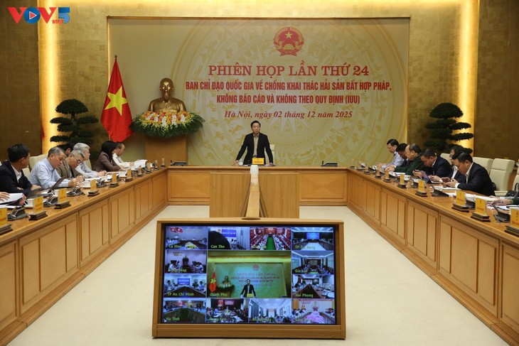 Vize-Premierminister Tran Hong Ha fordert die Fertigstellung des Mechanismus zur Verwaltung der IUU-Daten - ảnh 1