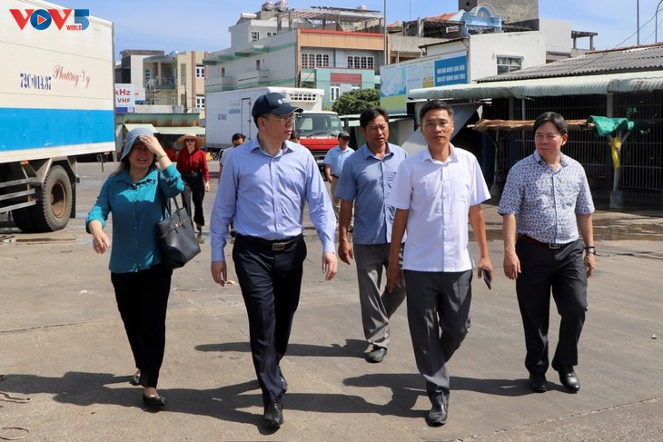 Ho-Chi-Minh-Stadt verschärft die Kontrollen von Fischereifahrzeugen ohne notwendige Bedingungen für die Ausfahrt auf See - ảnh 1