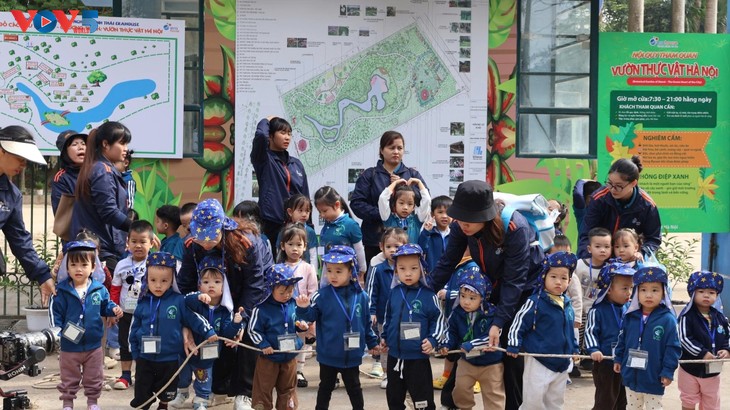 Botanischer Garten von Hanoi: Ein attraktives grünes Touristenziel - ảnh 2