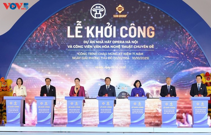 하노이, 6800억 원 규모 오페라 극장 기공... ‘문화 예술 허브’ 예고 - ảnh 1