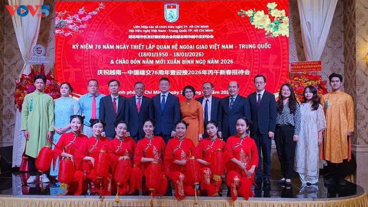 胡志明市为巩固越中友好合作关系的基础作出贡献 - ảnh 1