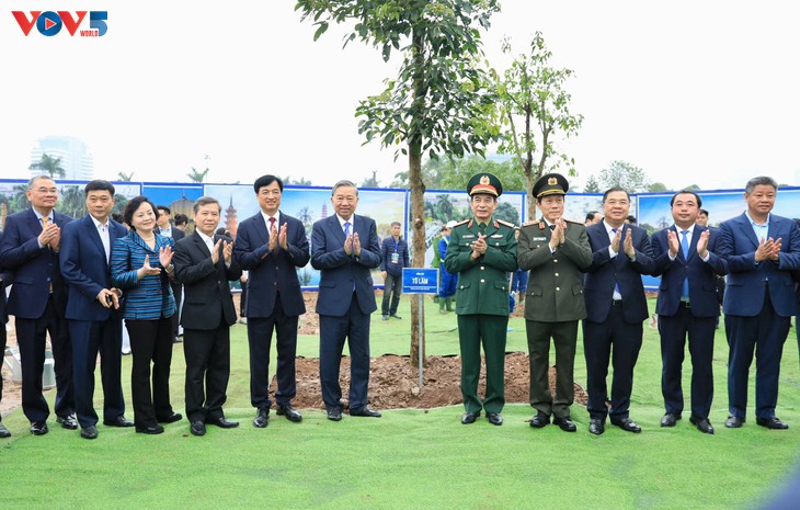 苏林：今日植树就是为未来播种幸福 - ảnh 1