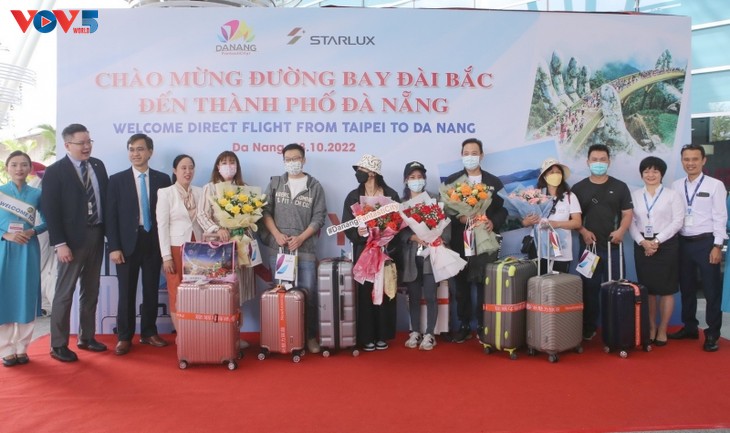 Taipei-Da Nang air route resumes after COVID hiatus  - ảnh 1