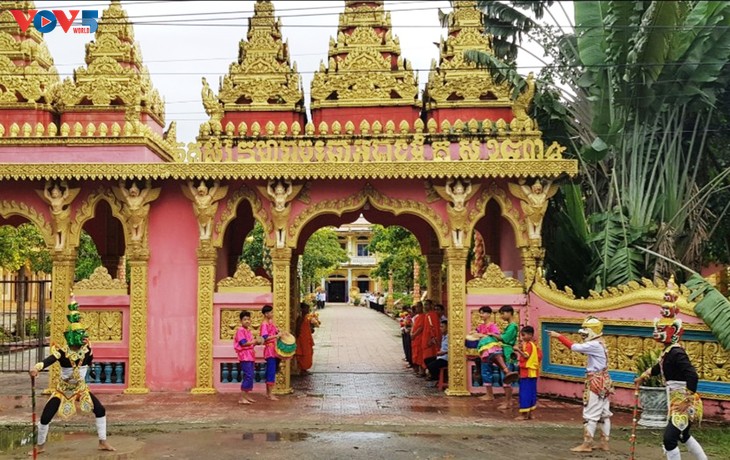 Long Truong pagoda in Tra Vinh province - ảnh 1