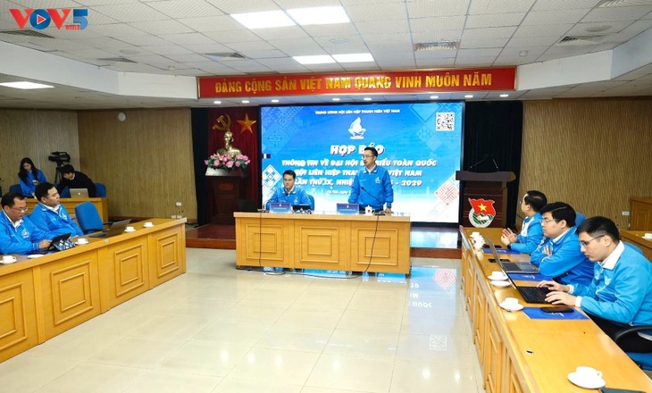 Conférence de presse sur le congrès national de l’Union des jeunes vietnamiens - ảnh 1