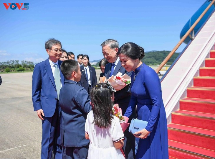 Tô Lâm entame sa visite d’État en République de Corée - ảnh 1