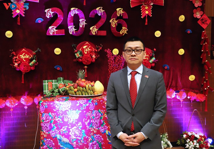 Un Têt anticipé et festif pour la communauté vietnamienne en Autriche - ảnh 1