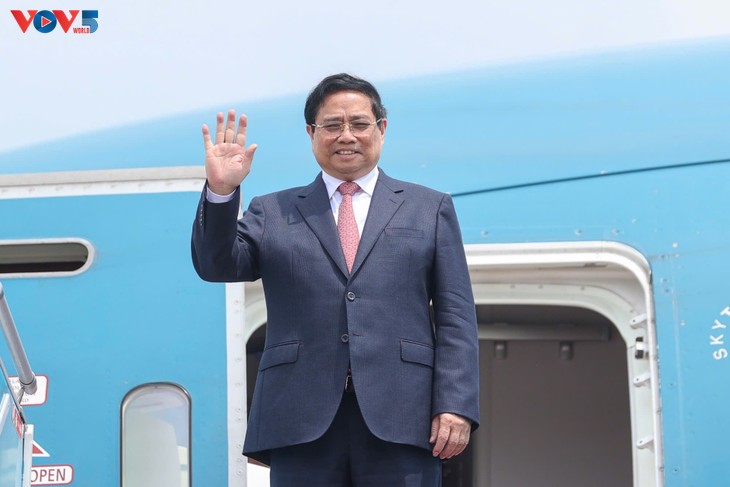 Pham Minh Chinh entame une visite officielle en Russie - ảnh 1