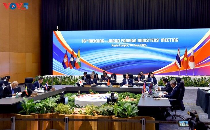 ຫວຽດ​ນາມ​ເປັນ​ປະ​ທານ​ຮ່ວມກອງ​ປະ​ຊຸມ​ລັດ​ຖະ​ມົນ​ຕີ​ການ​ຕ່າ​ງ​ປະ​ເທດ​ຮ່ວມ​ມື ແມ​ນ້ຳ​ຂອງ - ຍີ່​ປຸ່ນ​ຄັ້ງ​ທີ 16 - ảnh 1