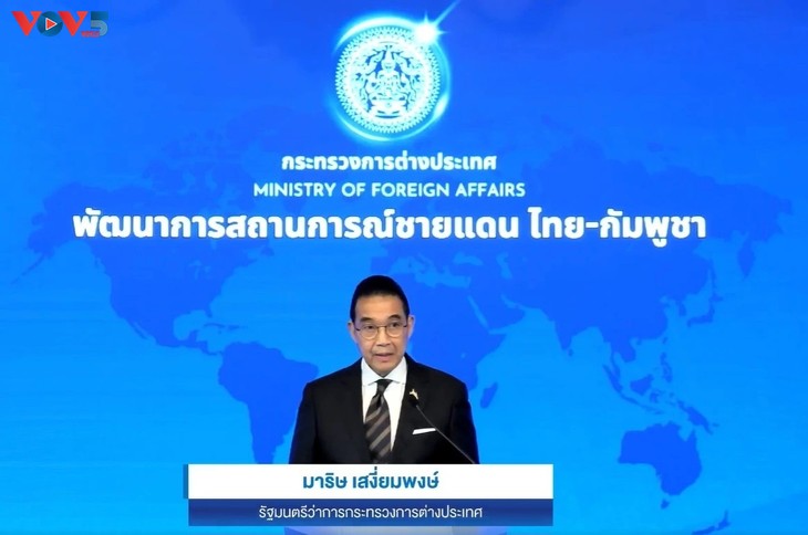 タイ・カンボジア国境紛争　恒久的解決のための国会審議を複数の上院議員が要求 - ảnh 1