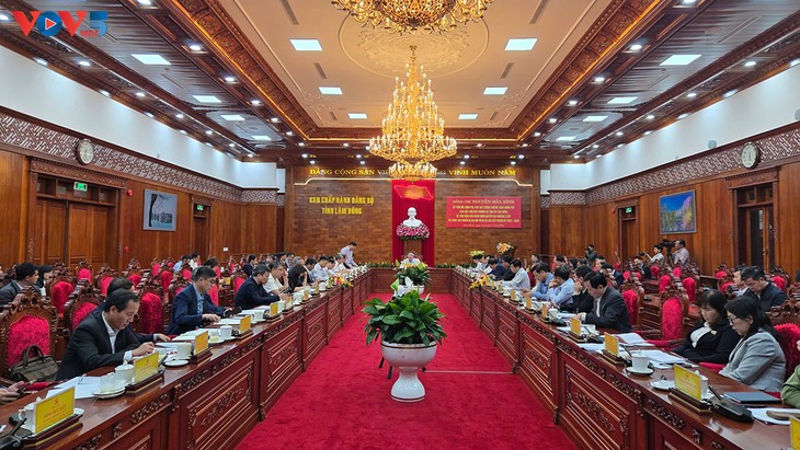 Lam Dong province urged to thorough prepare for Party Congresses al all levels - ảnh 1