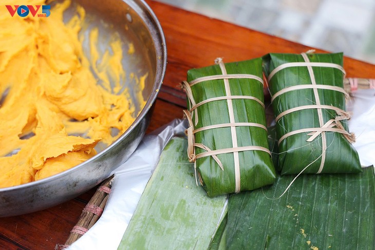 Pumpkin cake: a taste of the land, culture, and life of Tay people - ảnh 2