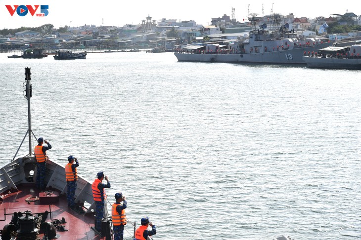 Vietnamese navy ship completes Milan Multilateral Naval Exercise in India - ảnh 1