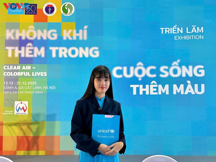 “Không khí thêm trong - Cuộc sống thêm màu” - Tiếng nói của trẻ em về môi trường - ảnh 16