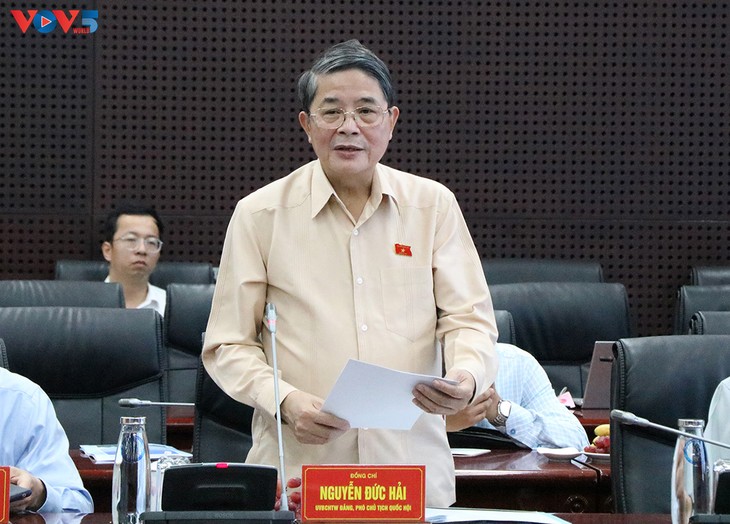 国会常務委員会の代表団 ダナン市と意見交換 - ảnh 2