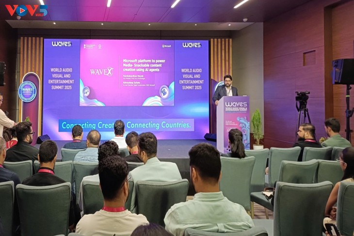 首届世界视听娱乐峰会闭幕 - ảnh 1