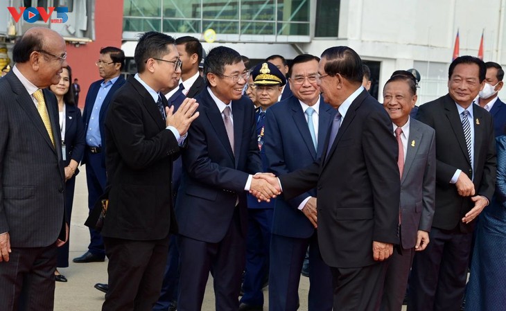 柬埔寨高级代表团来越出席越南国庆80周年庆典 - ảnh 1