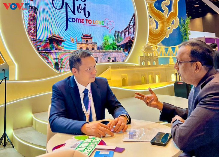 在2025年印度国际旅游博览会上推介河内旅游 - ảnh 1